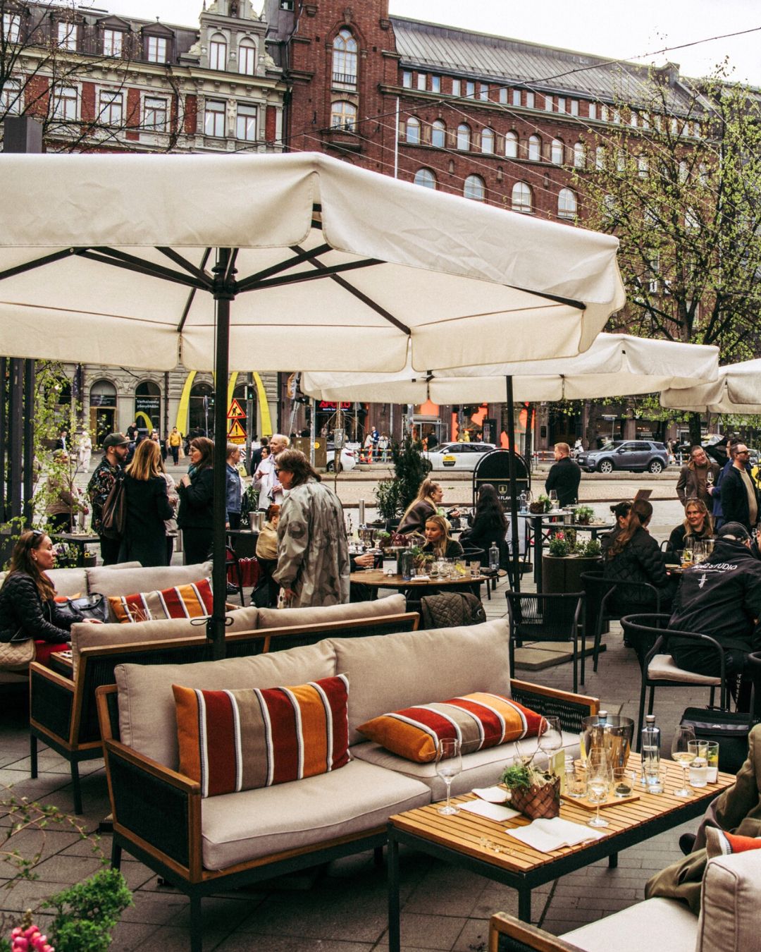 The sun is out and so is our terrace – summer season has officially begun!
Join us for lunch, a refreshing drink, coffee break or a relaxed dinner. ☀️🍸☕️🍽️
#NHCollectionHelsinkiGrandHansa #HansaCaféBarTerrace #HelsinkiTerrace #SummerVibes #HelsinkiRestaurants