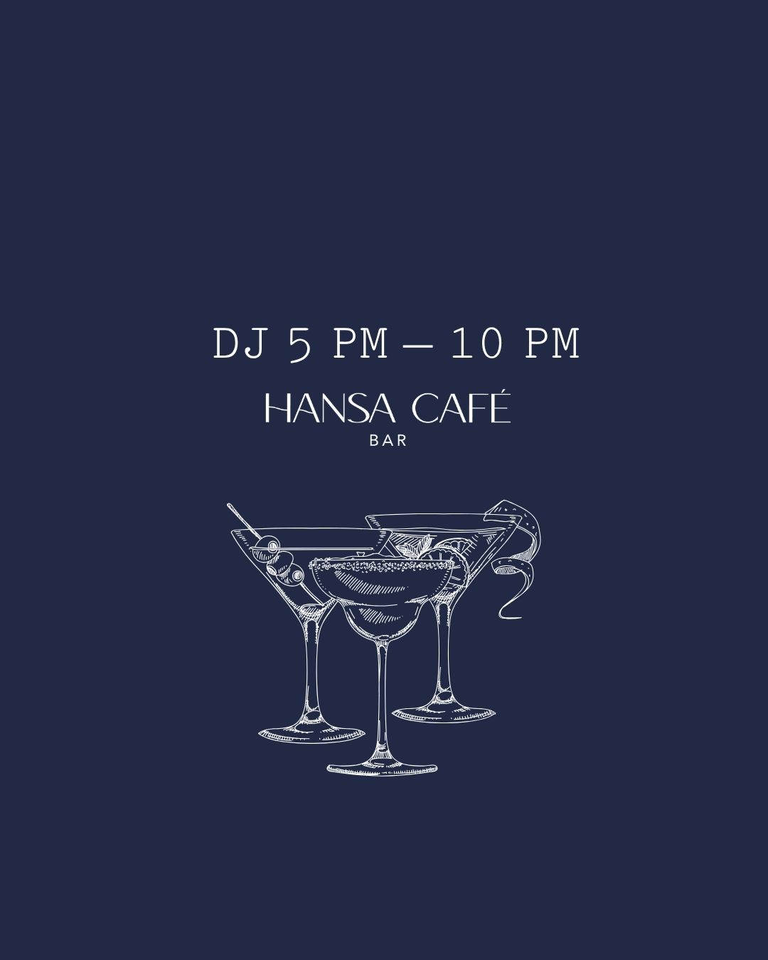 Hello weekend!

Start your evening right – DJ is playing at Hansa Café Bar today and Saturday ✨ 

And if the weather allows, we’re moving the vibe out to the terrace!
Good drinks, laid-back tunes, and the best weekend atmosphere in town. See you there – and have a great weekend! ✨

#HansaCafeBar #NHCollectionHelsinkiGrandHansa #WeekendVibes #TerraceSeason #HelsinkiNights #CityStyle